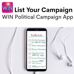 List Your Campaign - WIN Political Campaign App